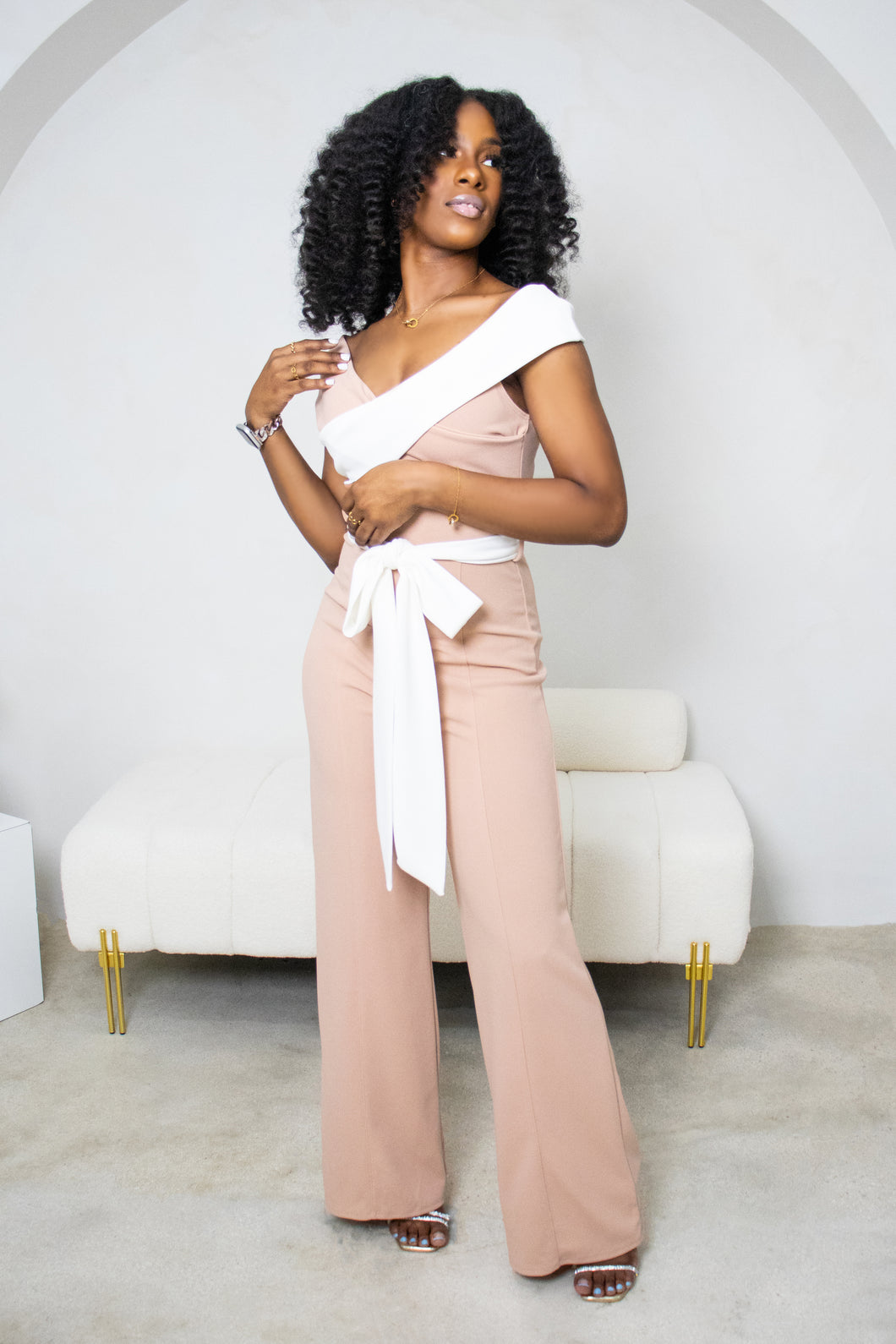 GEOMETRIC GRACE JUMPSUIT