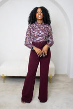 Load image into Gallery viewer, MERLOT MOONLIGHT JUMPSUIT
