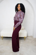 Load image into Gallery viewer, MERLOT MOONLIGHT JUMPSUIT
