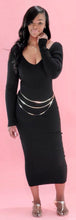 Load image into Gallery viewer, RIBBED ESSENTIALS DRESS

