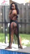 Load image into Gallery viewer, FRINGE CONTOUR SWIM COVERUP
