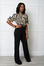 Load image into Gallery viewer, WALK OF LIFE STRIPE JUMPSUIT
