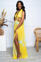 Load image into Gallery viewer, SEA OF SUNSHINE MAXI DRESS
