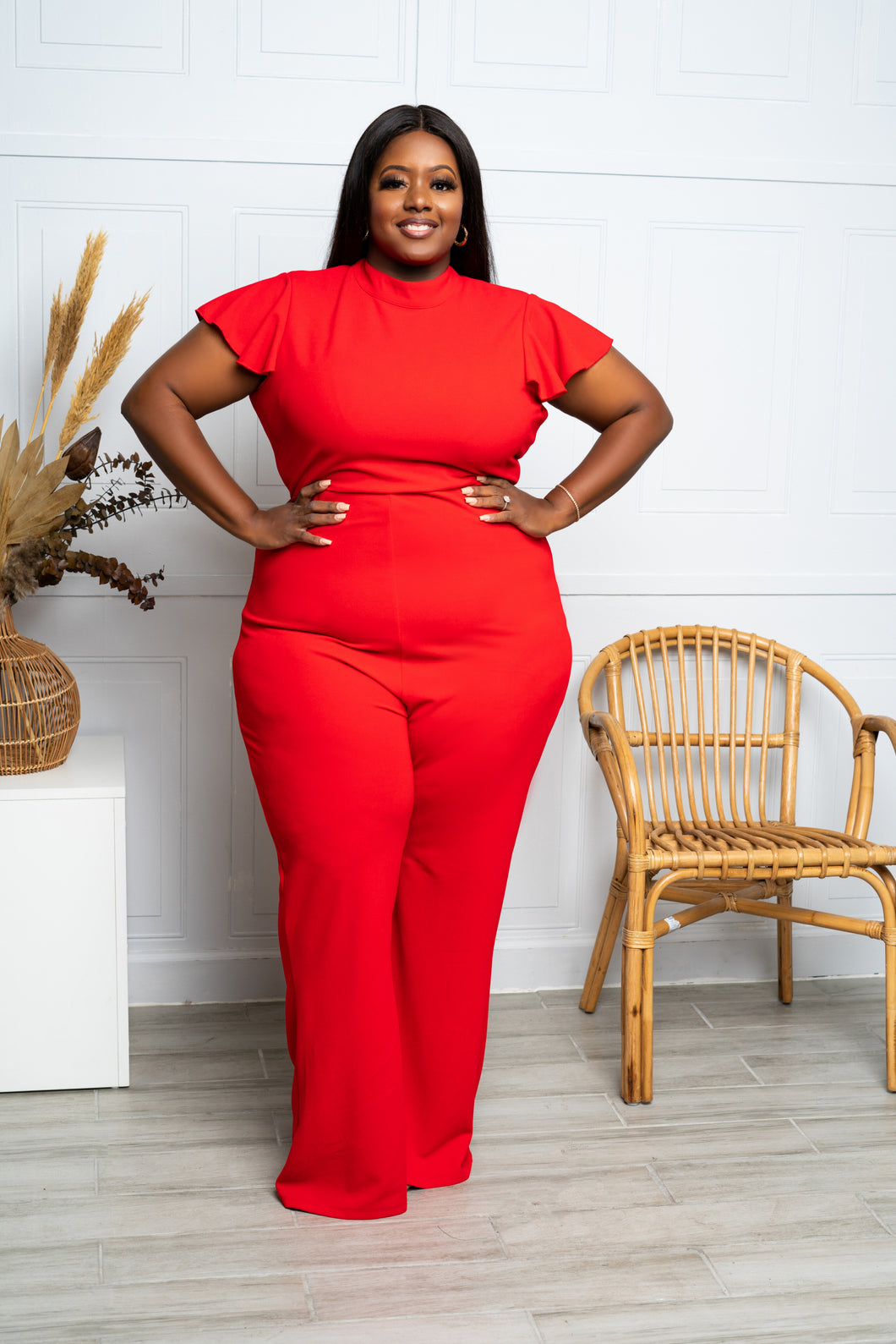 FLAMING FOXY JUMPSUIT